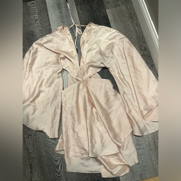 Michael Costello x Revolve Allete Dress in blush - Picture 4 of 4